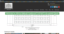 Desktop Screenshot of mitechjoinery.co.uk